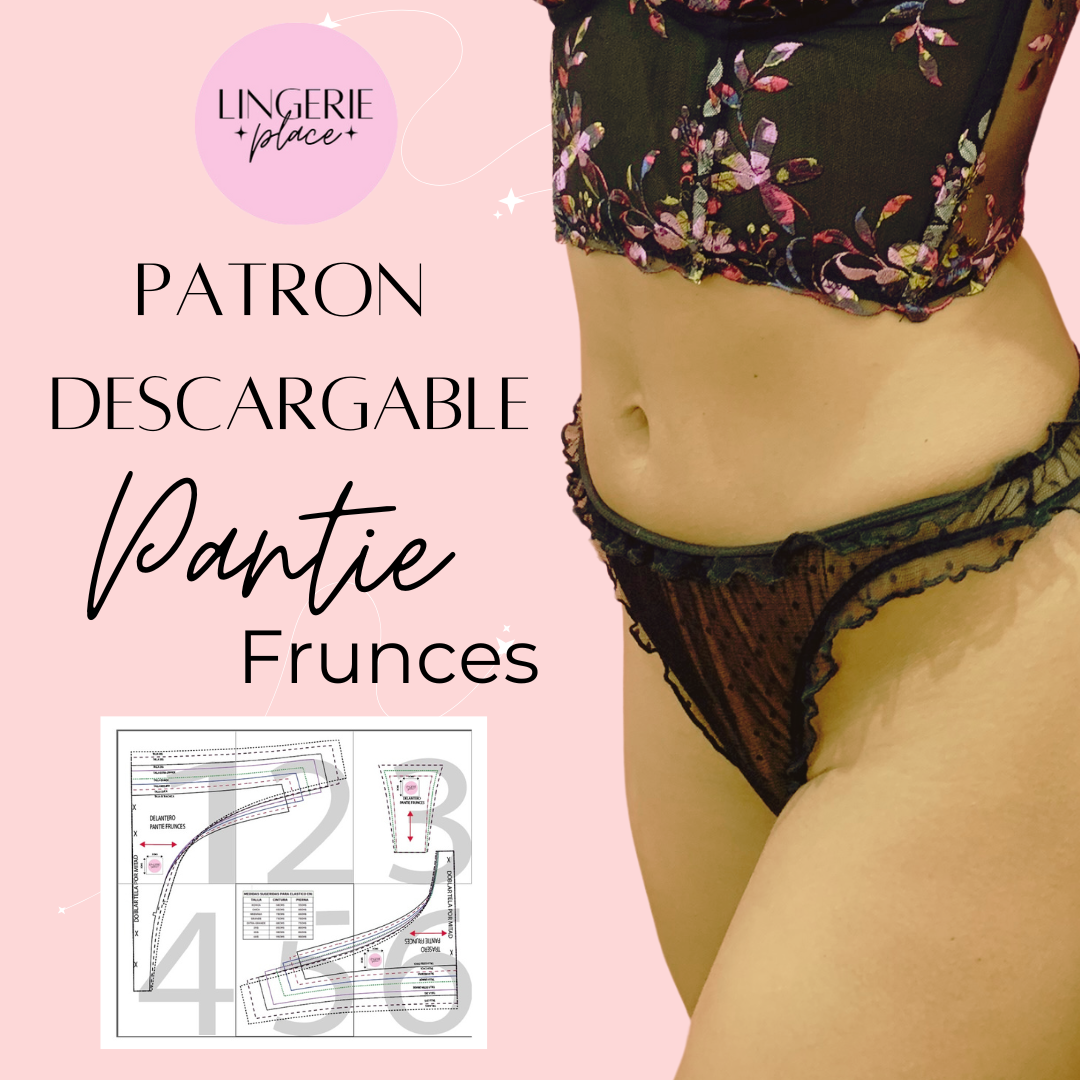 PATRON PANTIE FRUNCES